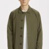 Matinique Halflange Jas - Olive Night -Jack and Jones Verkoopwinkel a6e53cbc1db247829d26d20ccca3e4df