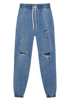 PULL & BEAR Relaxed Fit Jeans - Light Blue Denim -Jack and Jones Verkoopwinkel a6e6cac17d354811b3a3b43824286b39