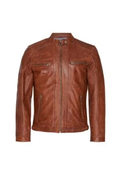 Nostockholm - Leren Jas - Cognac Gunmetal 11 Nostockholm - Leren Jas - Cognac Gunmetal -Jack and Jones Verkoopwinkel a7a634d9c2e14372a0fbf5c77960a3ba