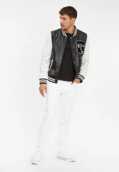 GIPSY Gmbluno Laorv - Bomberjacks - Black/White 10 GIPSY Gmbluno Laorv - Bomberjacks - Black/White -Jack and Jones Verkoopwinkel a840ffa93e6d4f87af654721674b9d7c