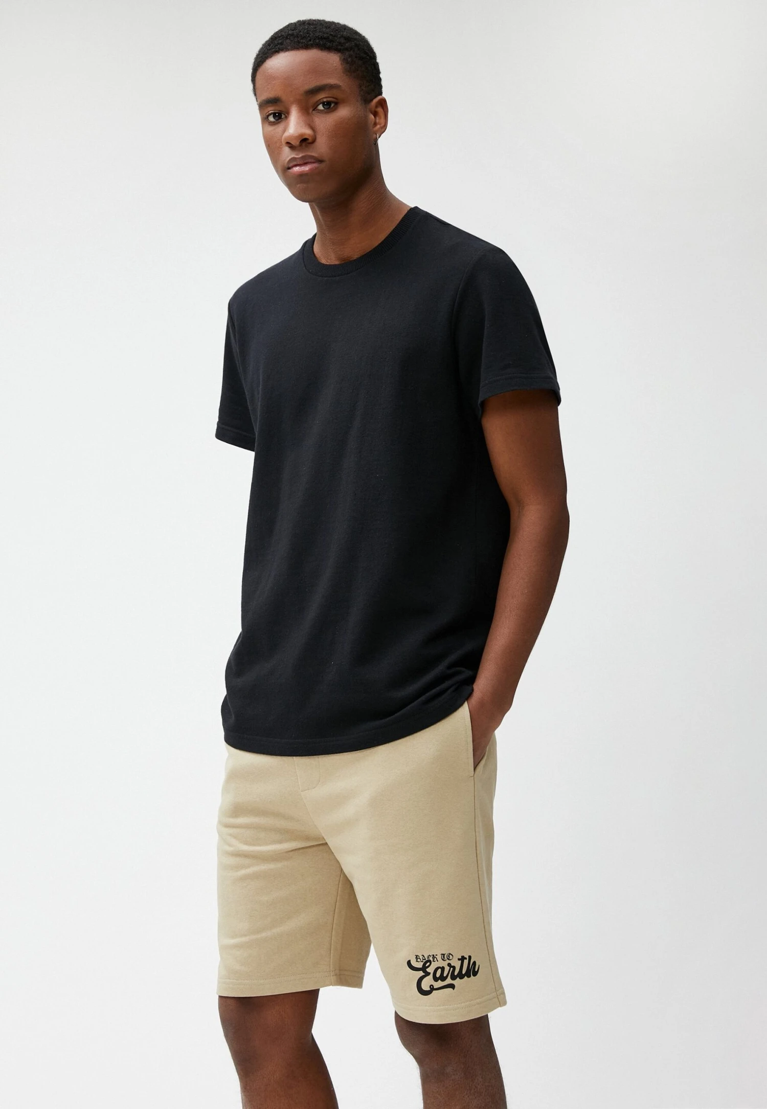 Koton Slogan Printed Drawstring Pocket Detailed - Trainingsbroek - Camel 6 Koton Slogan Printed Drawstring Pocket Detailed - Trainingsbroek - Camel - Afbeelding 4