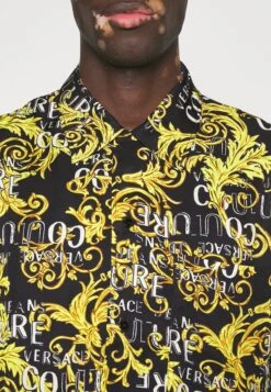 Logo Couture - Overhemd - Black/Gold -Jack and Jones Verkoopwinkel a8db4669735d412ba4c7079d5ab783c3