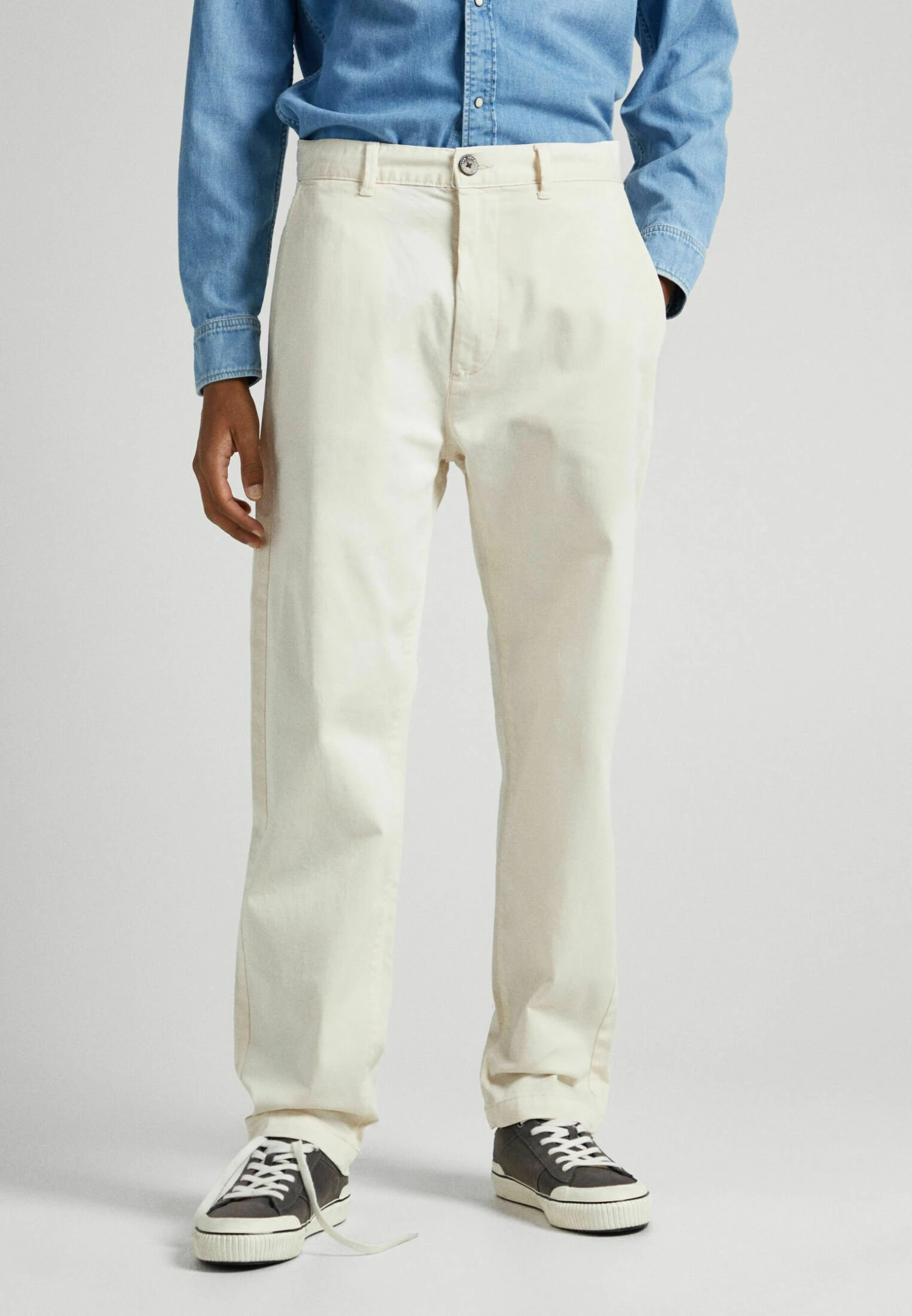 Pepe Jeans Nils- Chino - Ivory White 3 Pepe Jeans Nils- Chino - Ivory White