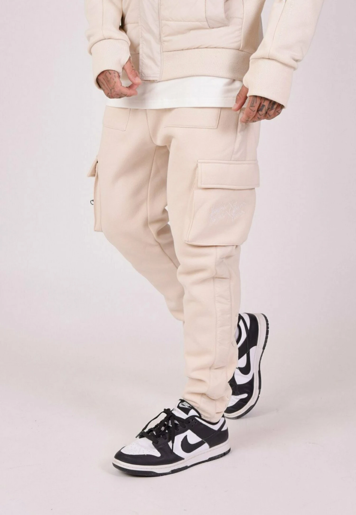 Molleton Ample - Cargobroek - Ivoire 6 Molleton Ample - Cargobroek - Ivoire - Afbeelding 4