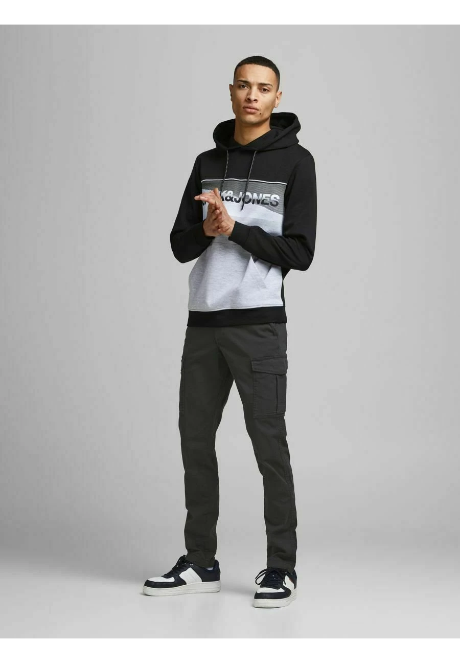 Jack & Jones Jpstmarco - Cargobroek - Black 4 Jack & Jones Jpstmarco - Cargobroek - Black - Afbeelding 2