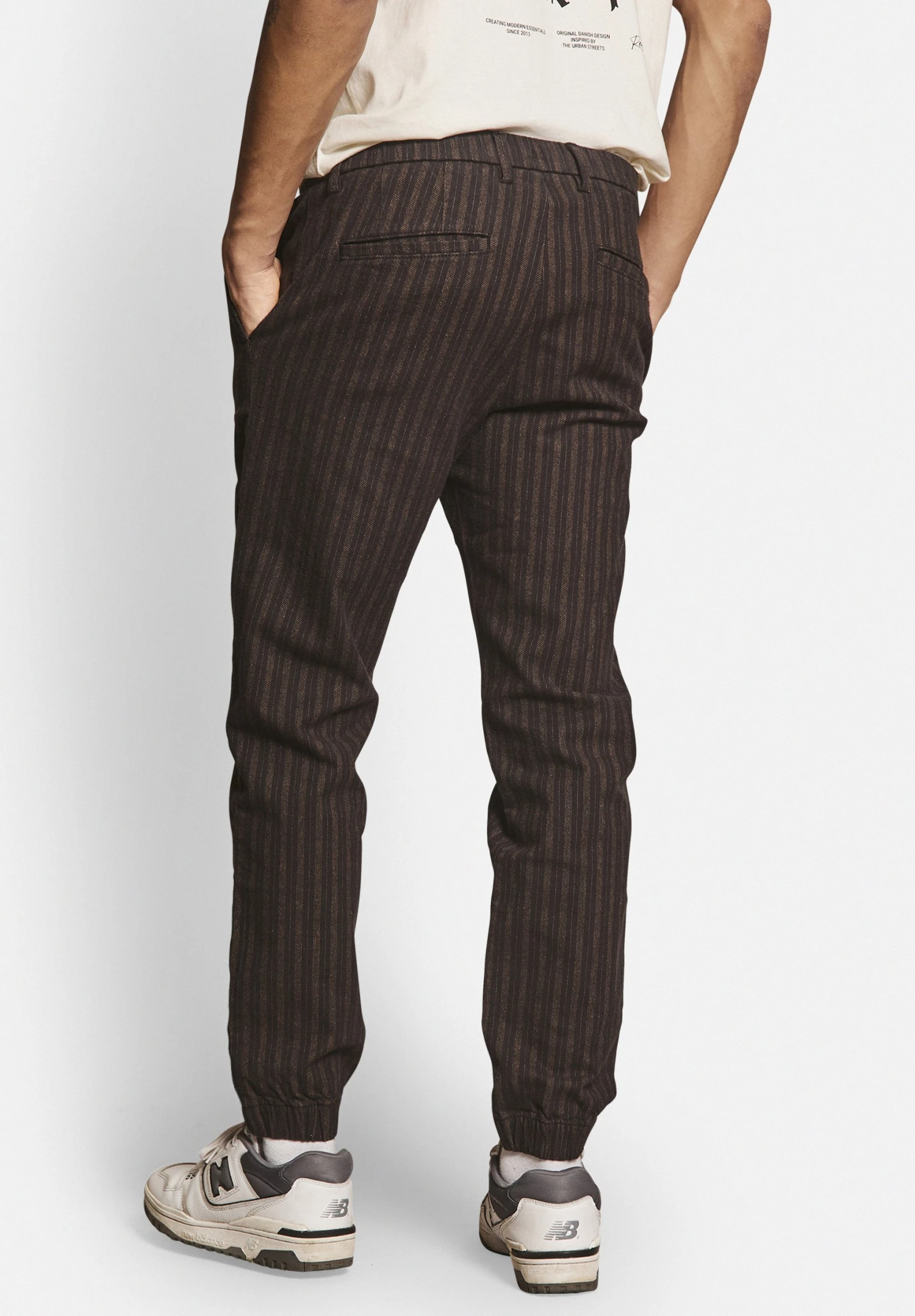 Redefined Rebel Rrromeo- Broek - Black Dobby 5 Redefined Rebel Rrromeo- Broek - Black Dobby - Afbeelding 3