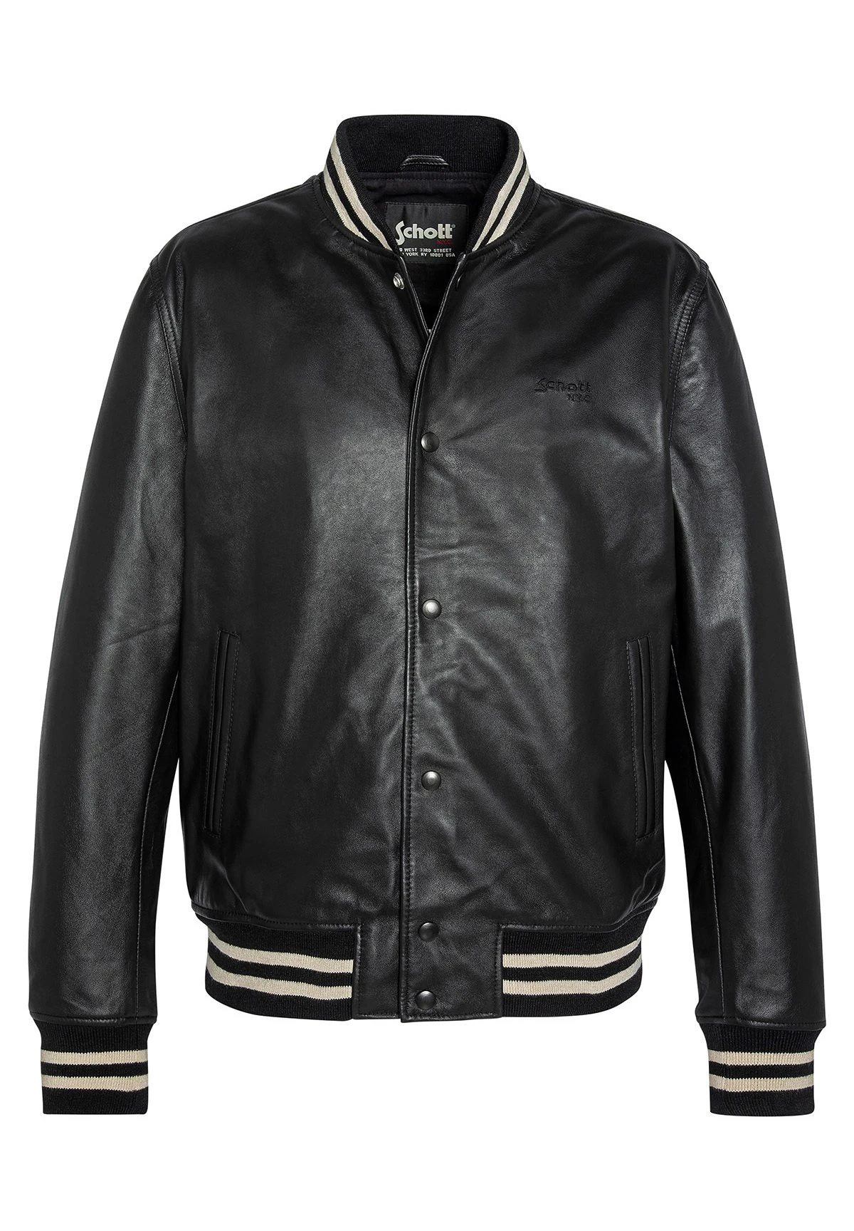 Schott Teddy - Leren Jas - Noir 7 Schott Teddy - Leren Jas - Noir - Afbeelding 5