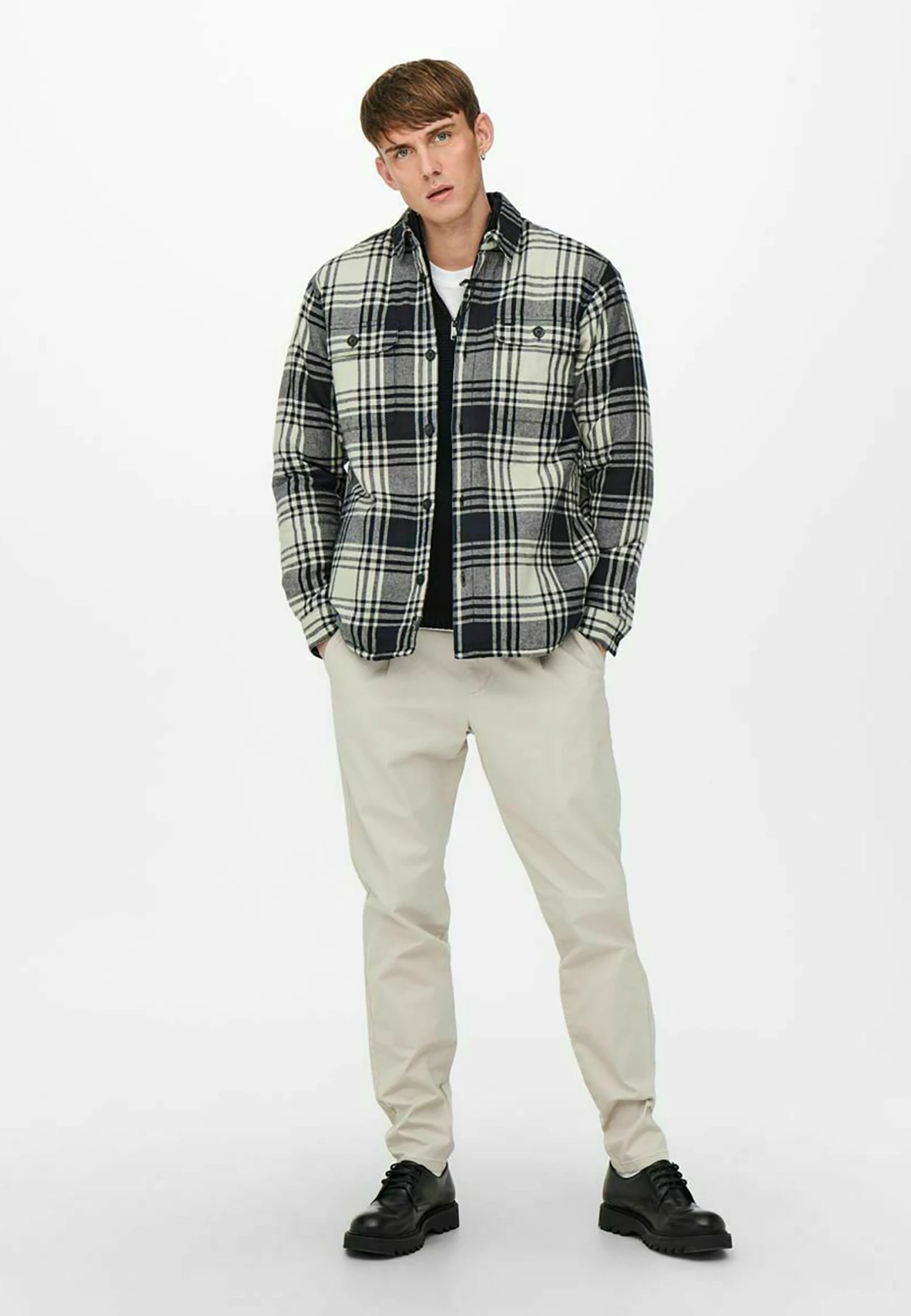 Only & Sons Jas - Dark Navy 4 Only & Sons Jas - Dark Navy - Afbeelding 2