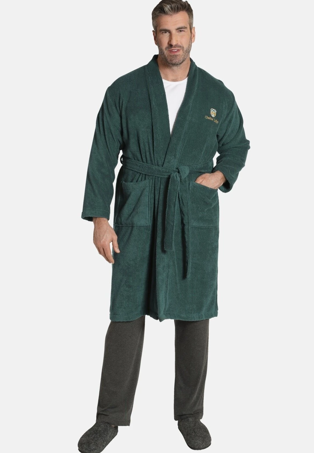 Lord Curet - Badjas - Dunkelgrün 3 Lord Curet - Badjas - Dunkelgrün