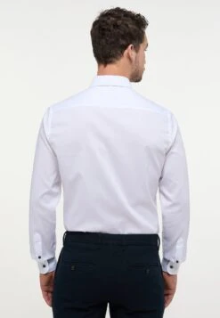 Eterna Unifarbenes Pinpoint - Overhemd - Weiß 9 Eterna Unifarbenes Pinpoint - Overhemd - Weiß -Jack and Jones Verkoopwinkel ab516c2f7072446ebc05001d8cd97117