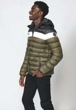 Koroshi Winterjas - Kaki -Jack and Jones Verkoopwinkel ab905143d04b433daae8445fb0ef0165