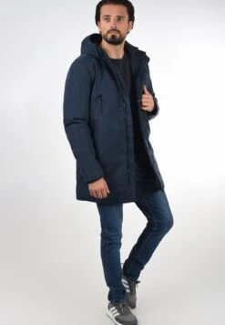 Solid Sdrapho - Parka - Insignia Blue -Jack and Jones Verkoopwinkel ab9d097496e2408da04a76dc7ba6d4c3