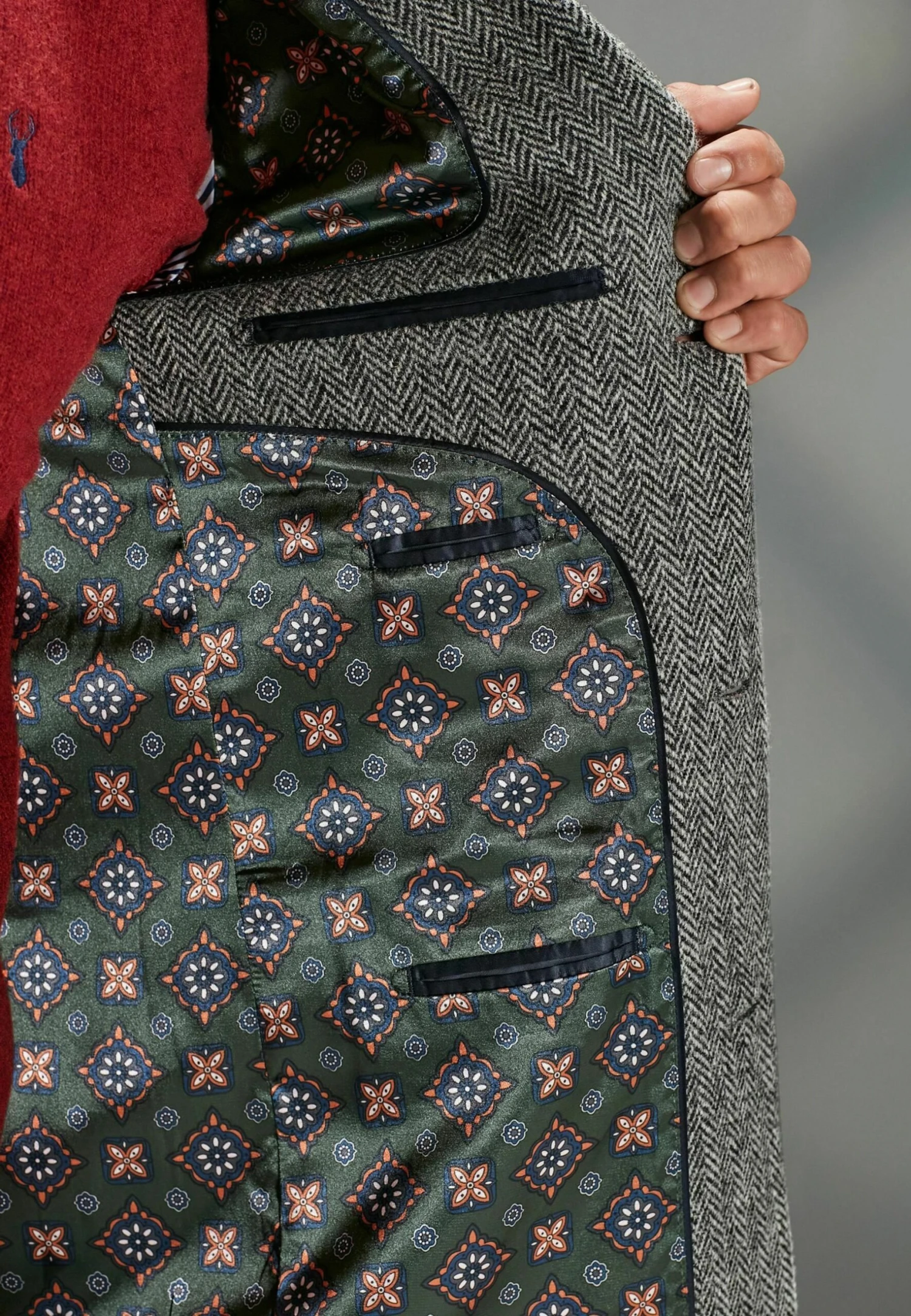 Next Signature Harris - Mantel - Grey 8 Next Signature Harris - Mantel - Grey - Afbeelding 6