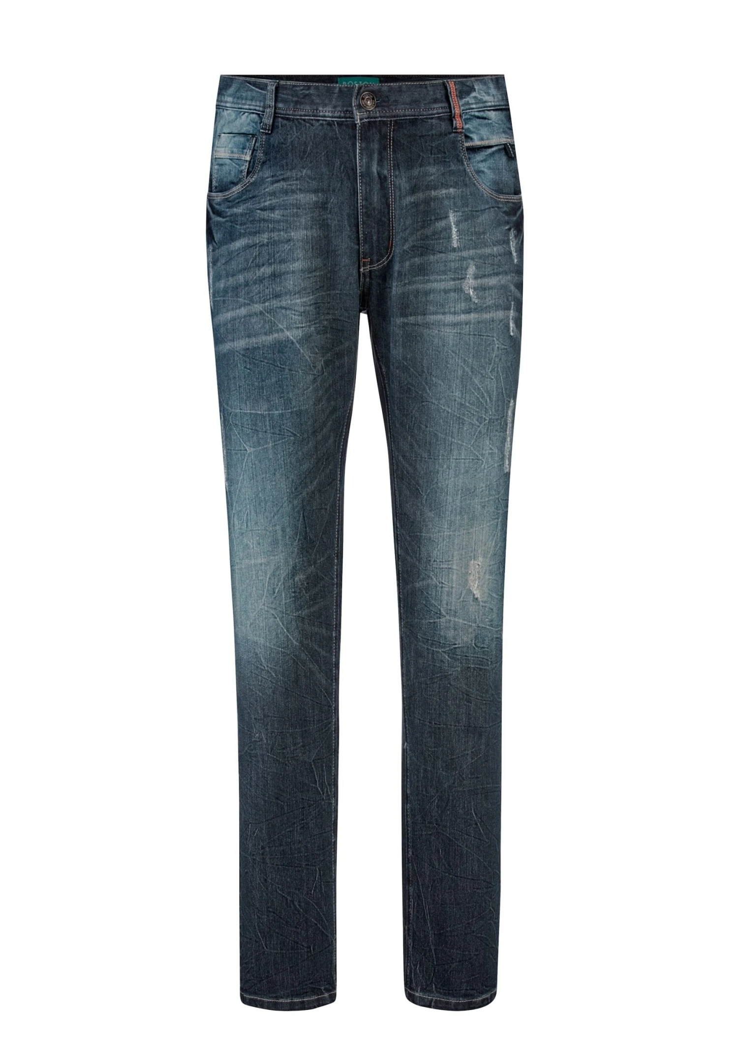 Slim Fit Jeans - Blue Stone Used 3 Slim Fit Jeans - Blue Stone Used