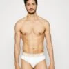 Versace Swim Low Rise Vita - Zwemslips - White/Gold