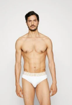 Versace Swim Low Rise Vita - Zwemslips - White/Gold