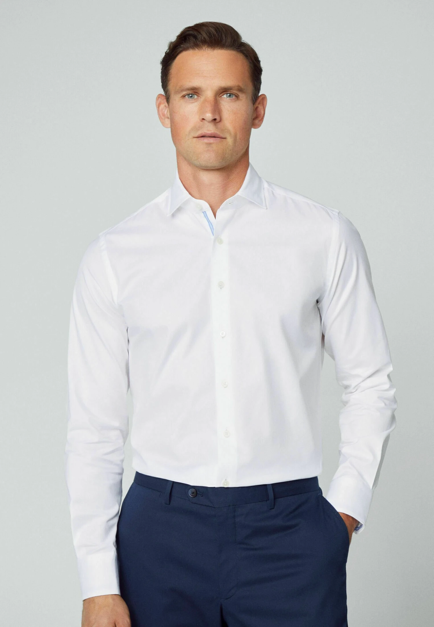 Hackett London Eng Stripe - Zakelijk Overhemd - White 3 Hackett London Eng Stripe - Zakelijk Overhemd - White
