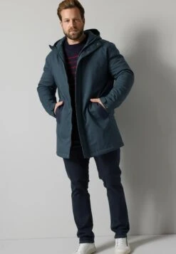 Halflange Jas - Jeansblau/Marineblau -Jack and Jones Verkoopwinkel acd8b0bddce3487f8824461e84281878