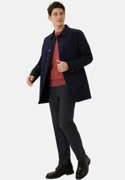 Marks & Spencer Shirt Collar Mac - Mantel - Navy 9 Marks & Spencer Shirt Collar Mac - Mantel - Navy -Jack and Jones Verkoopwinkel ad3b85aff1ab47499c8c5f683078e5ae