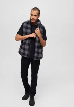 Brandit Bodywarmer - Black Grey -Jack and Jones Verkoopwinkel adc729e52067489fa979889c41677396