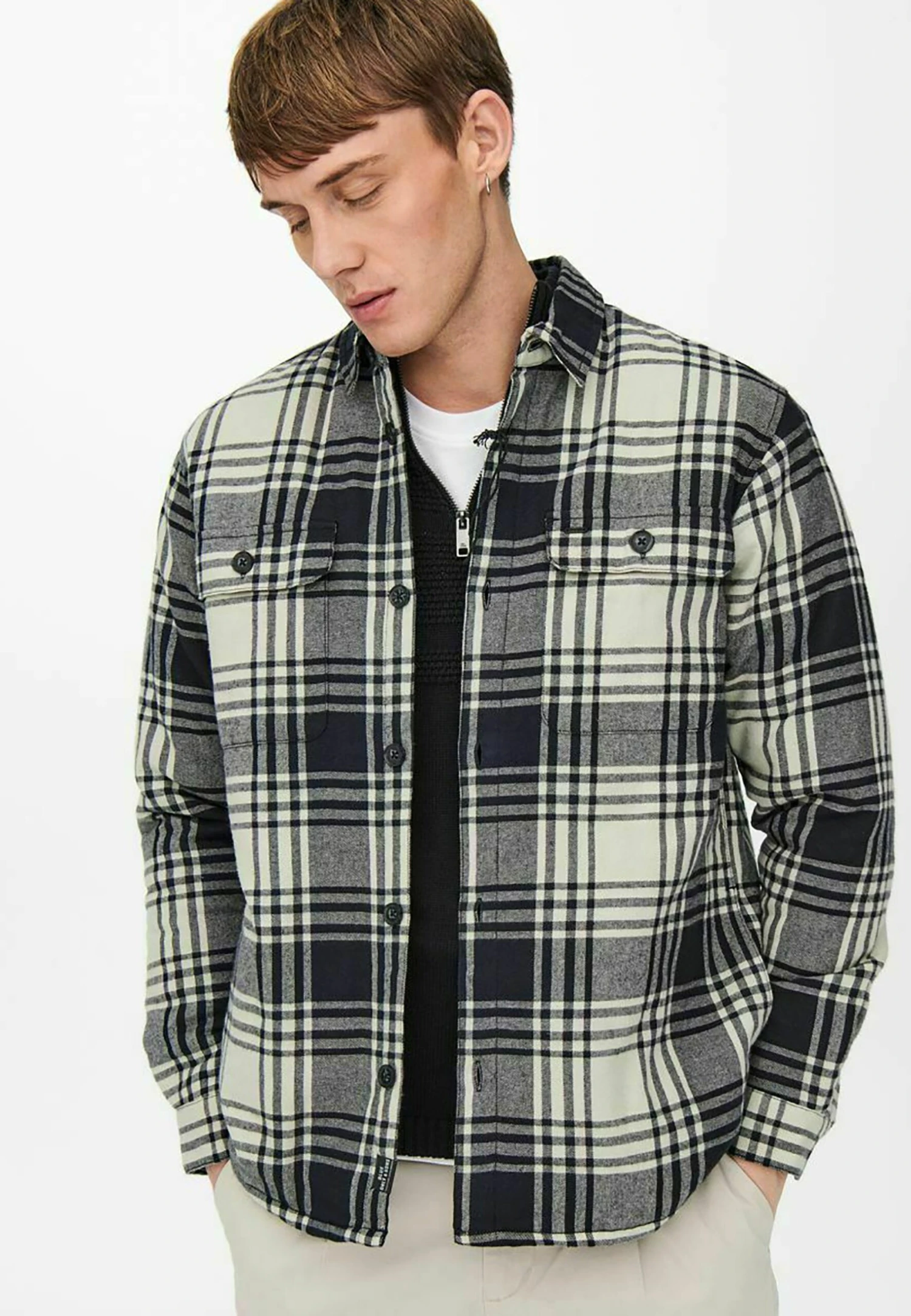 Only & Sons Jas - Dark Navy 3 Only & Sons Jas - Dark Navy