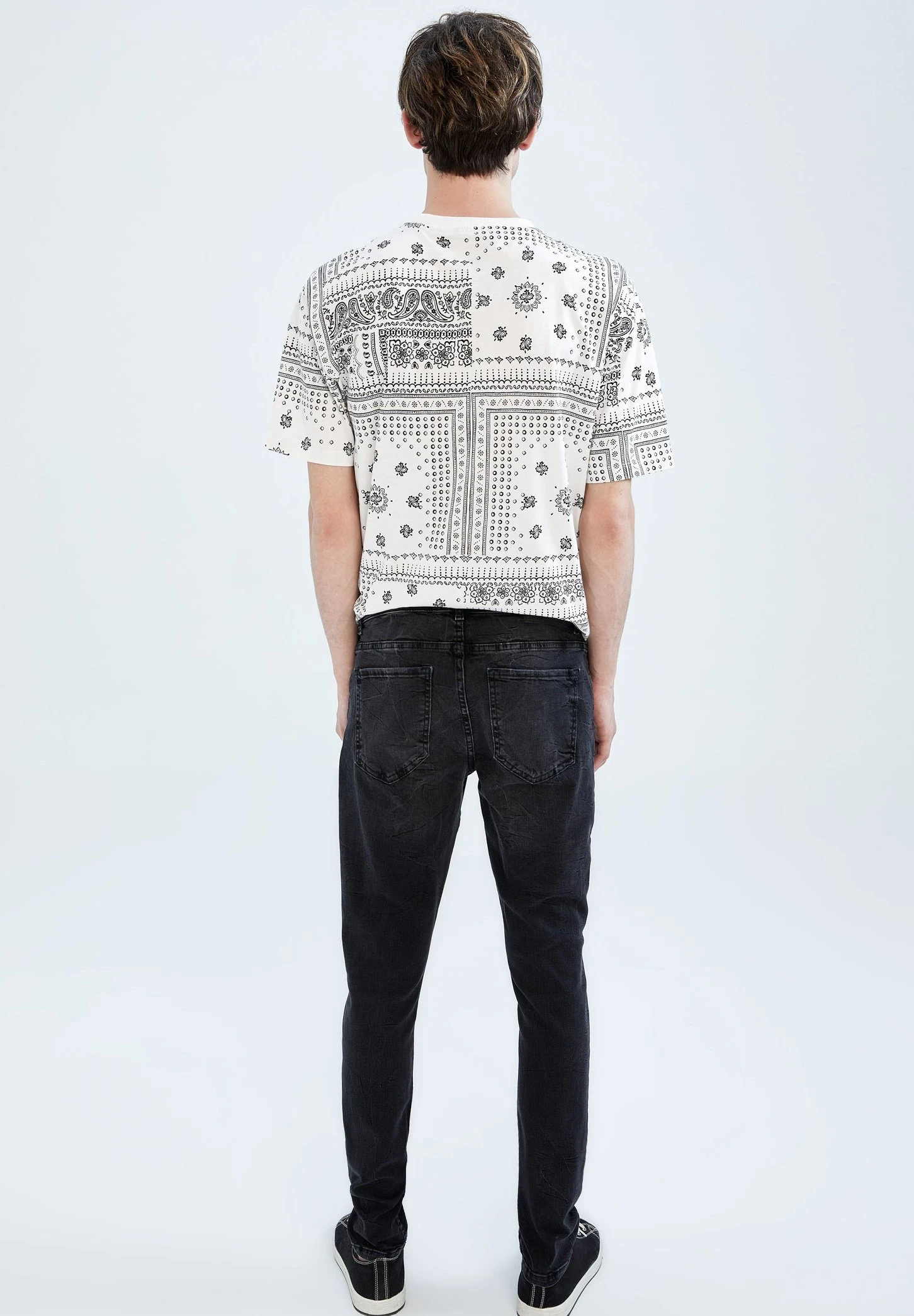 DeFacto Carlo - Slim Fit Jeans - Black 5 DeFacto Carlo - Slim Fit Jeans - Black - Afbeelding 3