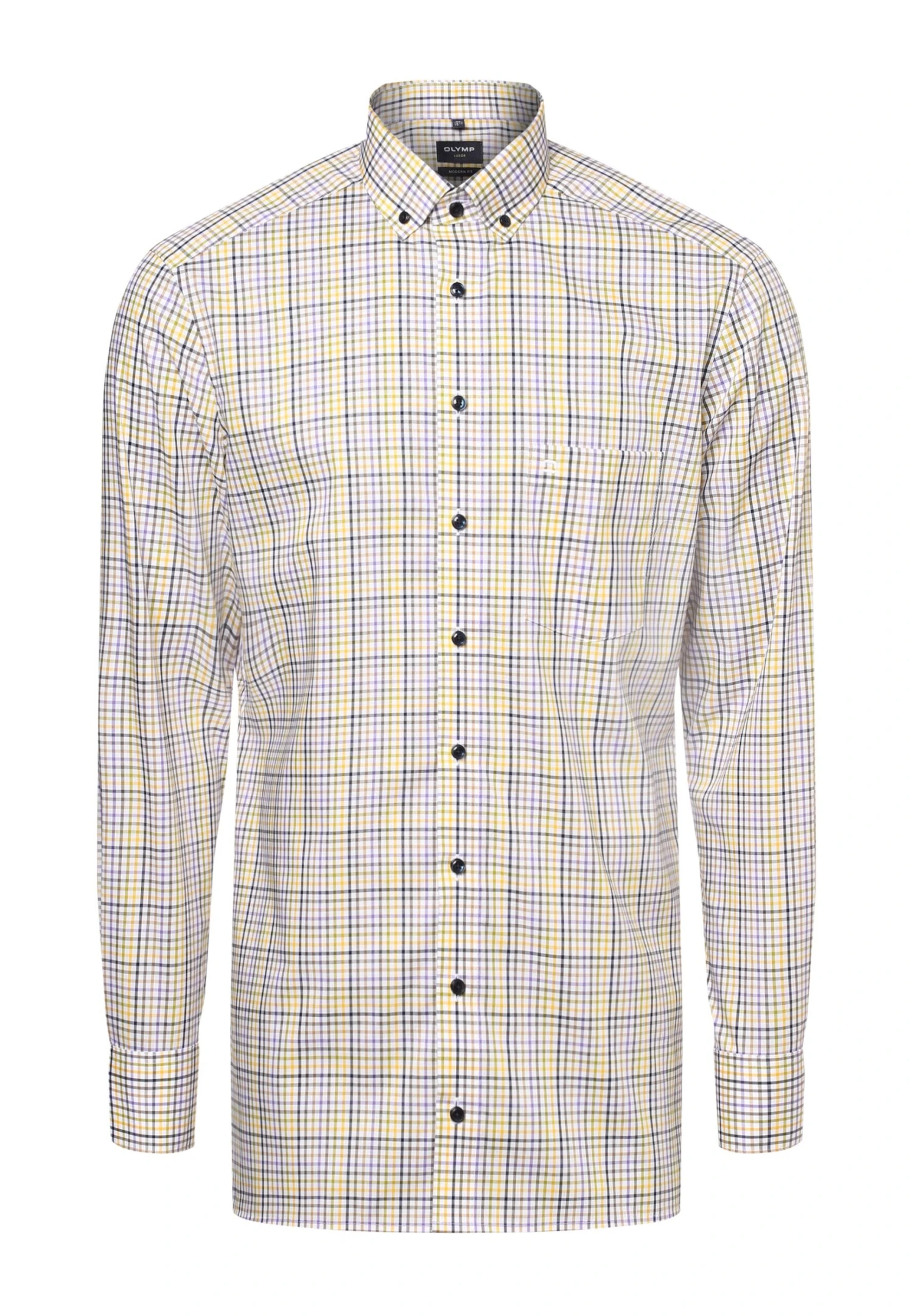 OLYMP Overhemd - Lila Gelb 3 OLYMP Overhemd - Lila Gelb