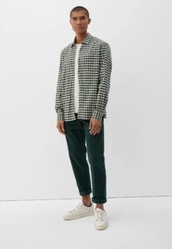 S.Oliver Geruit - Overhemd - Olivgrün -Jack and Jones Verkoopwinkel af172bba4d8a43339aa5e89dacf79389