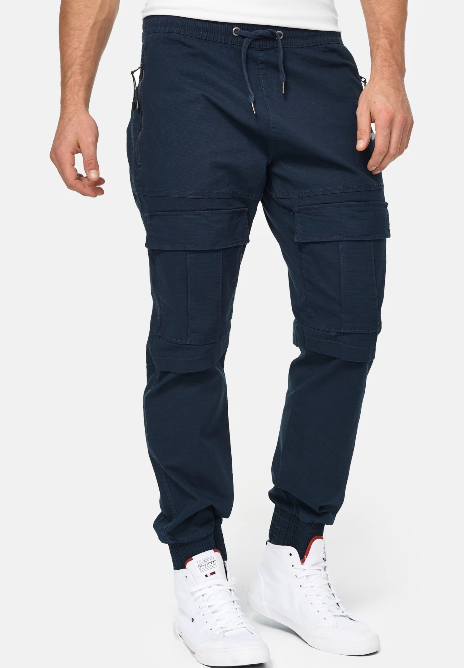 Indicode Jeans Dennis - Cargobroek - Navy 3 Indicode Jeans Dennis - Cargobroek - Navy