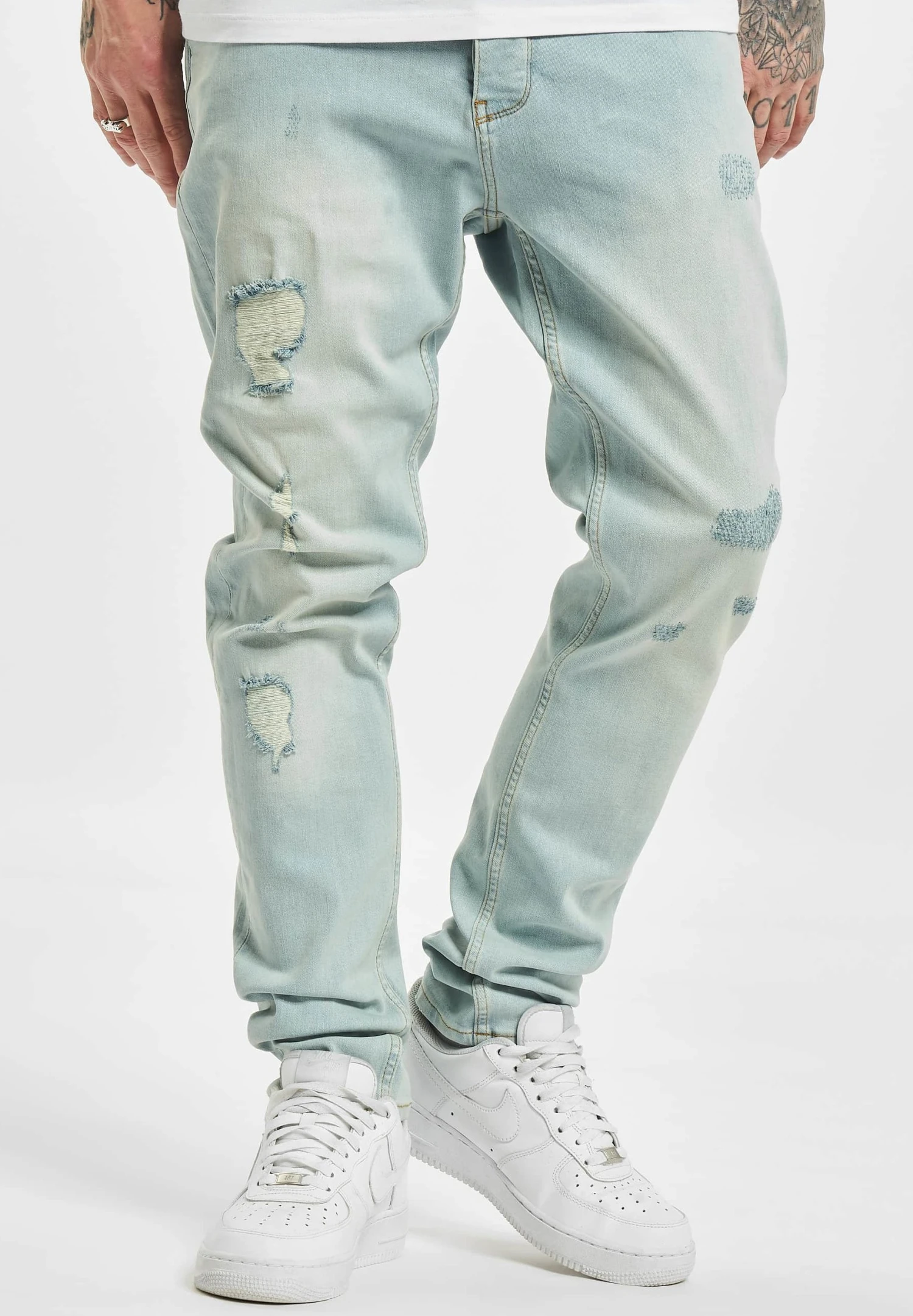 DEF Antoine Antifit - Straight Leg Jeans - Light Blue 5 DEF Antoine Antifit - Straight Leg Jeans - Light Blue - Afbeelding 3