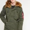 Alpha Industries Parka - Dark Green -Jack and Jones Verkoopwinkel afde6eff0b2c4fde98a2d9735f02fdb7