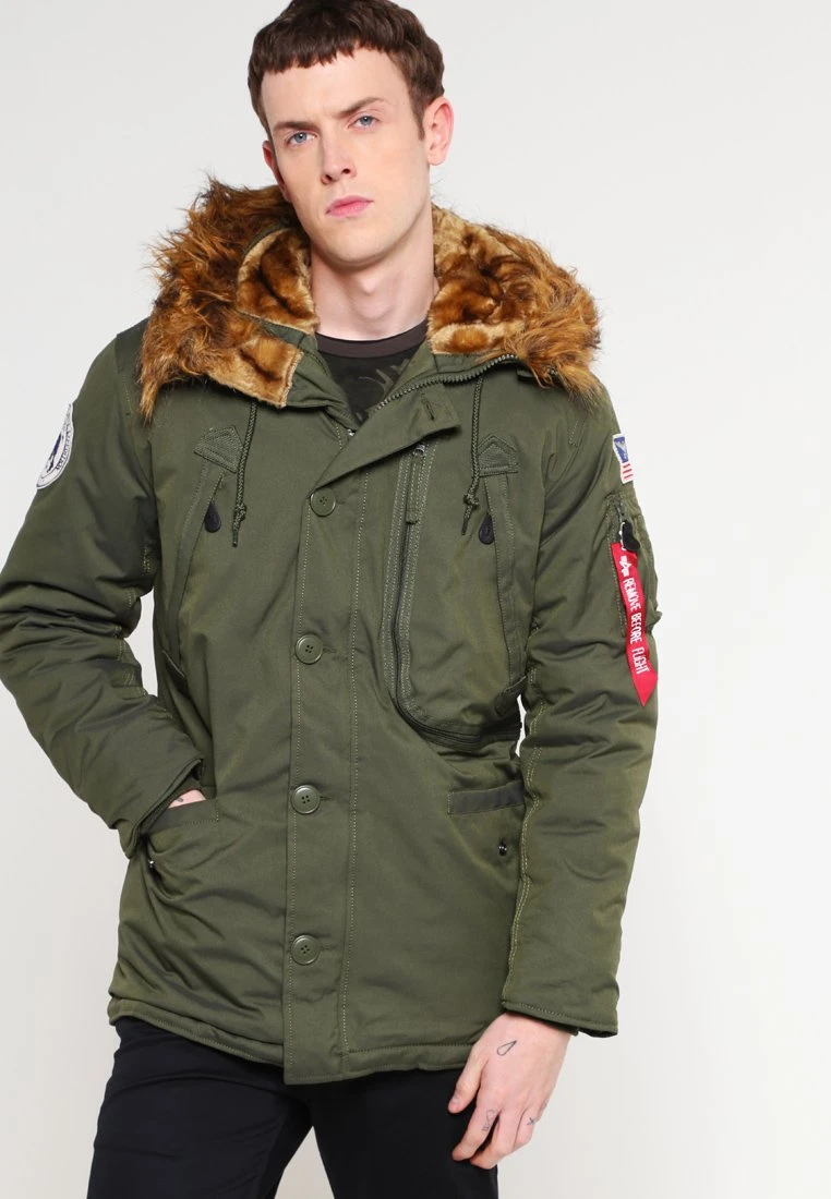Alpha Industries Parka - Dark Green 3 Alpha Industries Parka - Dark Green
