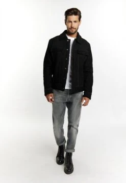 Dreimaster Imane - Leren Jas - Schwarz -Jack and Jones Verkoopwinkel b0239226582e4b64bbbde9b84cfed617