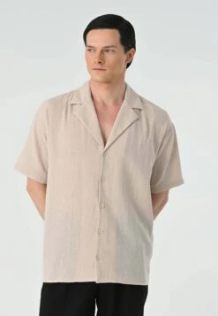 Lapel Collar Short Sleeve - Overhemd - Light Beige 12 Lapel Collar Short Sleeve - Overhemd - Light Beige -Jack and Jones Verkoopwinkel b04a3edb29c846bf8c92b1526d7dab2f