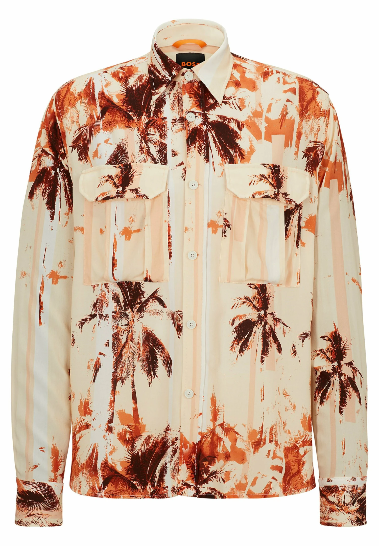 Boss Lisel - Overhemd - Orange Seventeen 8 Boss Lisel - Overhemd - Orange Seventeen - Afbeelding 6