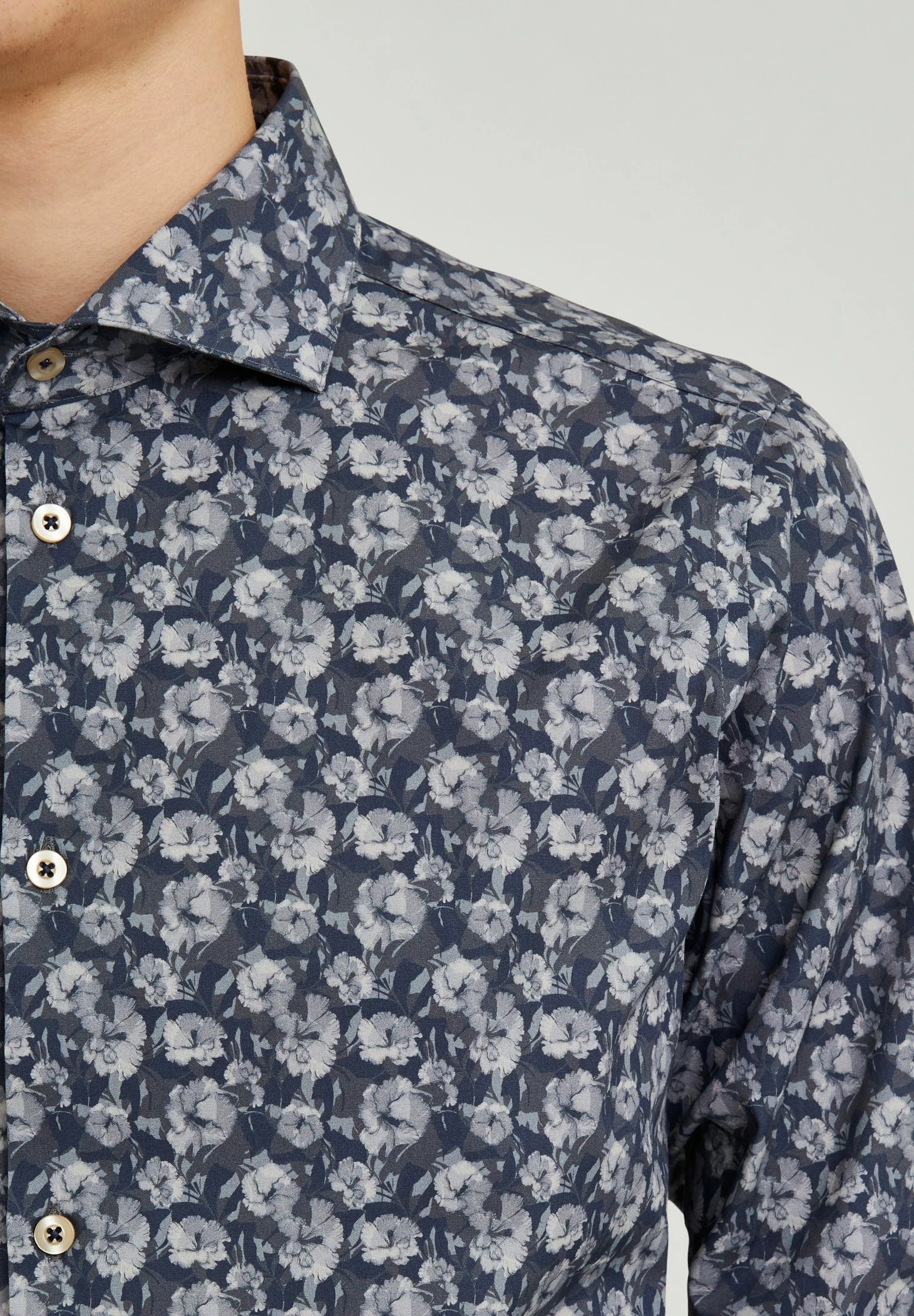 Bertoni Egil - Overhemd - Blue 6 Bertoni Egil - Overhemd - Blue - Afbeelding 4