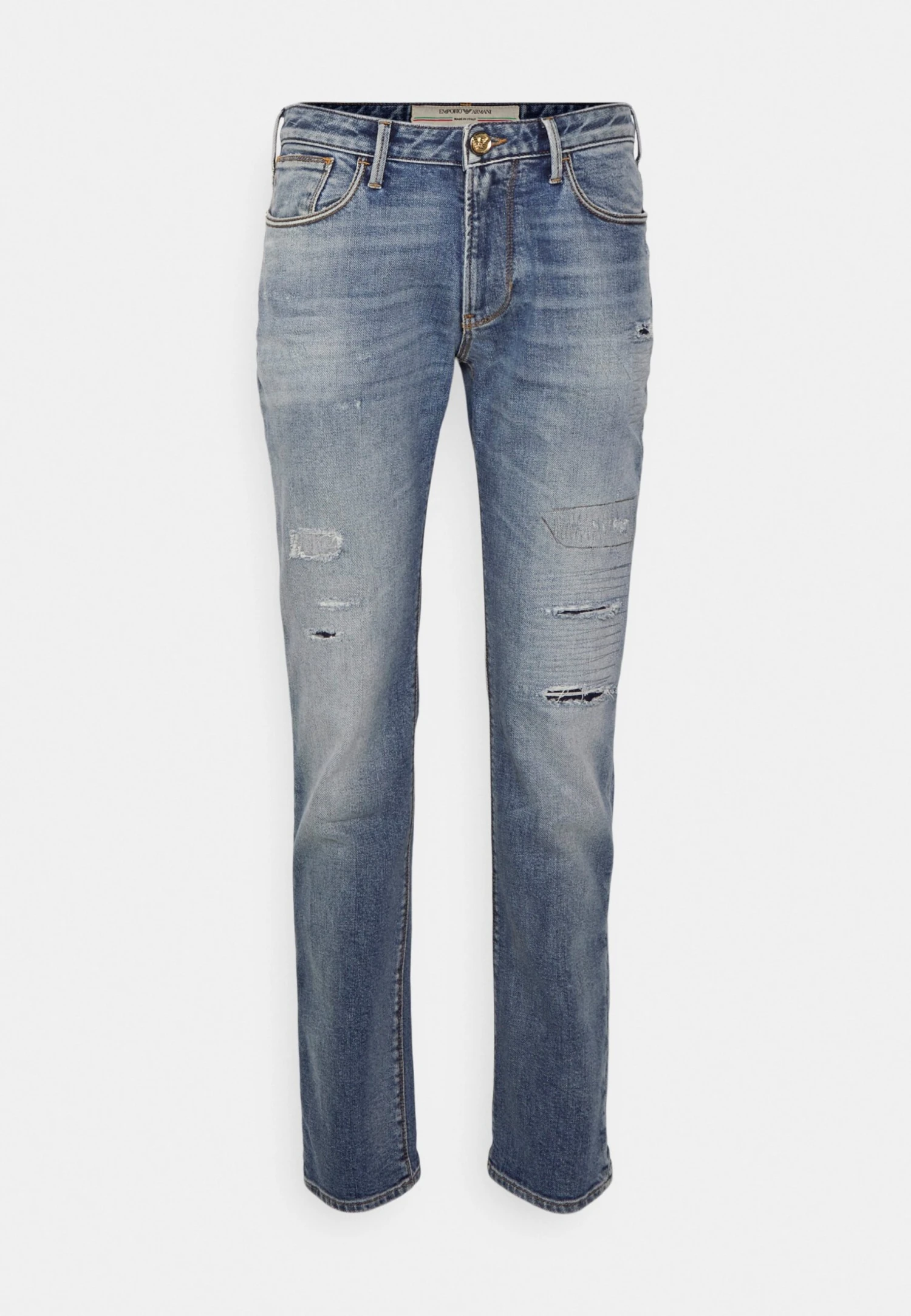 Emporio Armani Slim Fit Jeans - Denim Blue 6 Emporio Armani Slim Fit Jeans - Denim Blue - Afbeelding 4