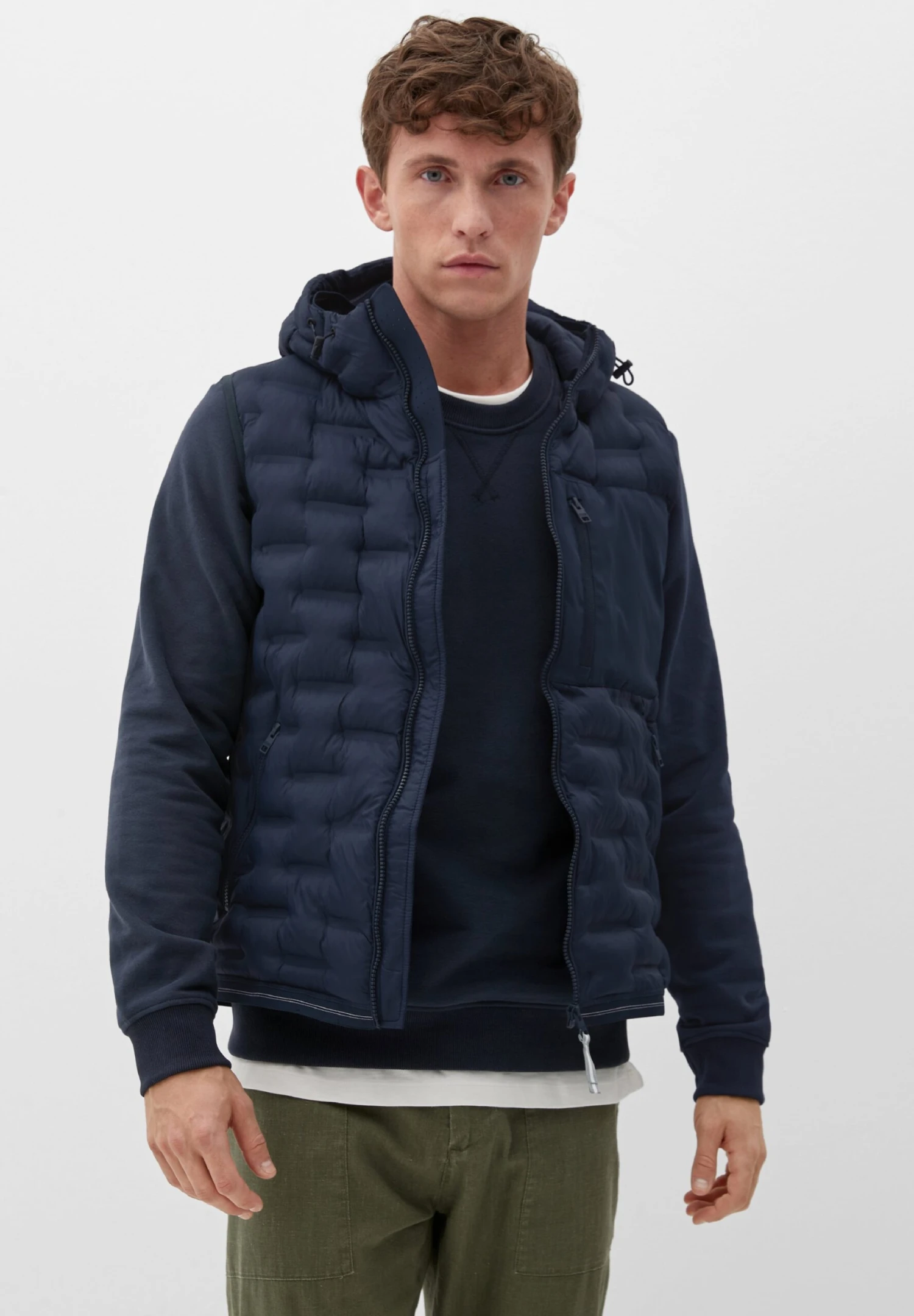 S.Oliver Mit Wattierter Front - Bodywarmer - Navy 3 S.Oliver Mit Wattierter Front - Bodywarmer - Navy