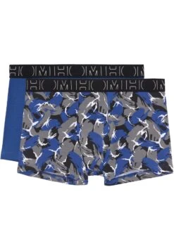 Hom 2-Pack Brian No.2 - Onderbroeken - Blue/Blue Print -Jack and Jones Verkoopwinkel b1c5c4016806403d8dfeb434e70887aa