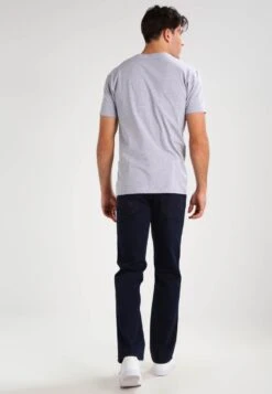 Wrangler Texas Stretch - Straight Leg Jeans - Blue Black -Jack and Jones Verkoopwinkel b22a6ec4f51a417b80733773ae74f198