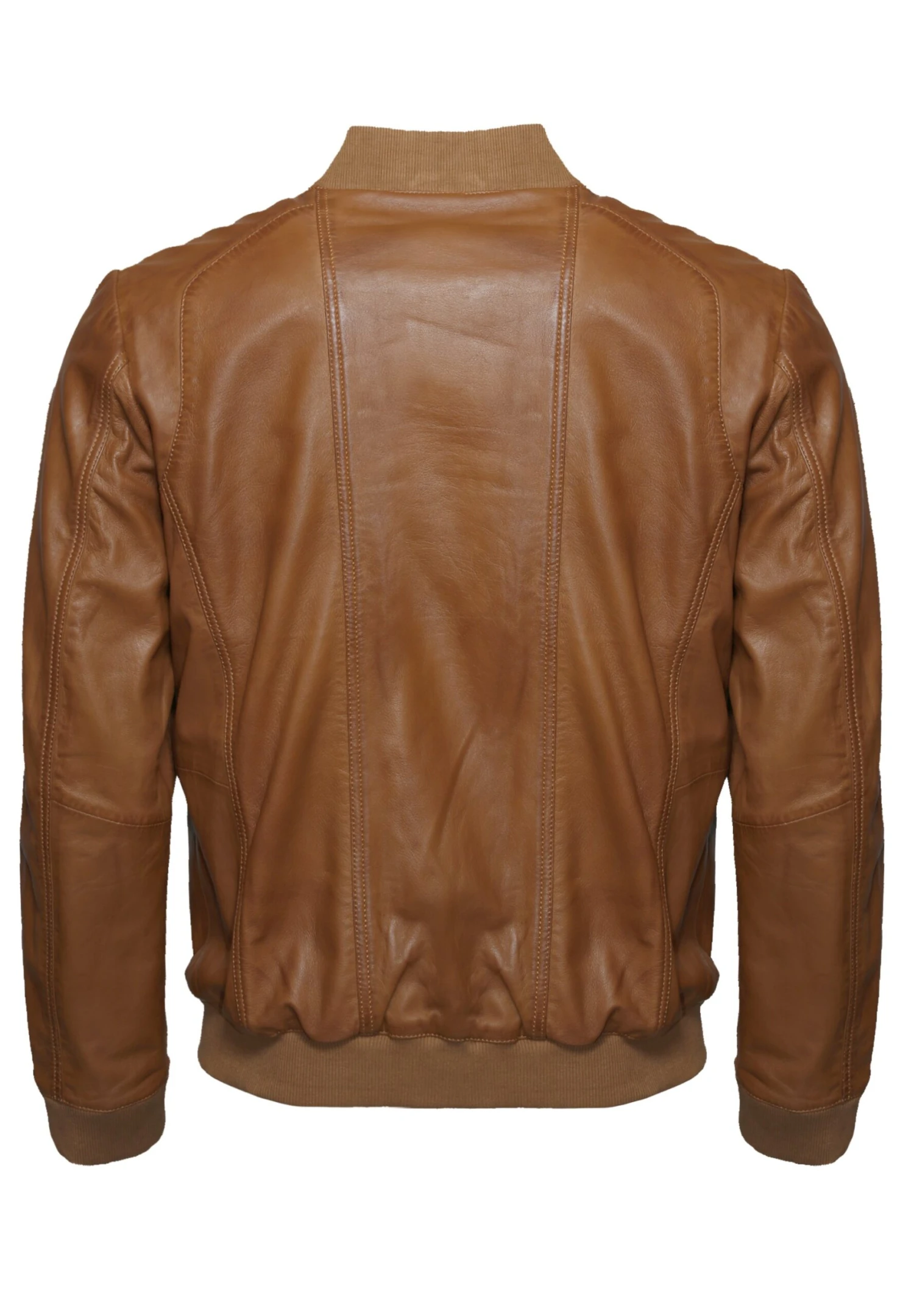 Leren Jas - Cognac 9 Leren Jas - Cognac - Afbeelding 7