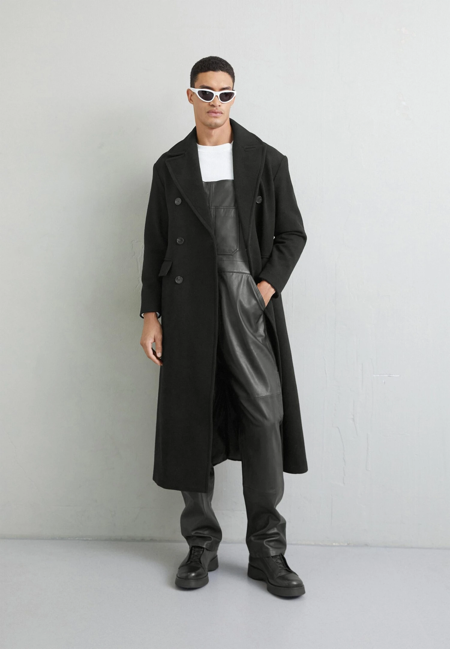 Long Coat - Mantel - Black 4 Long Coat - Mantel - Black - Afbeelding 2