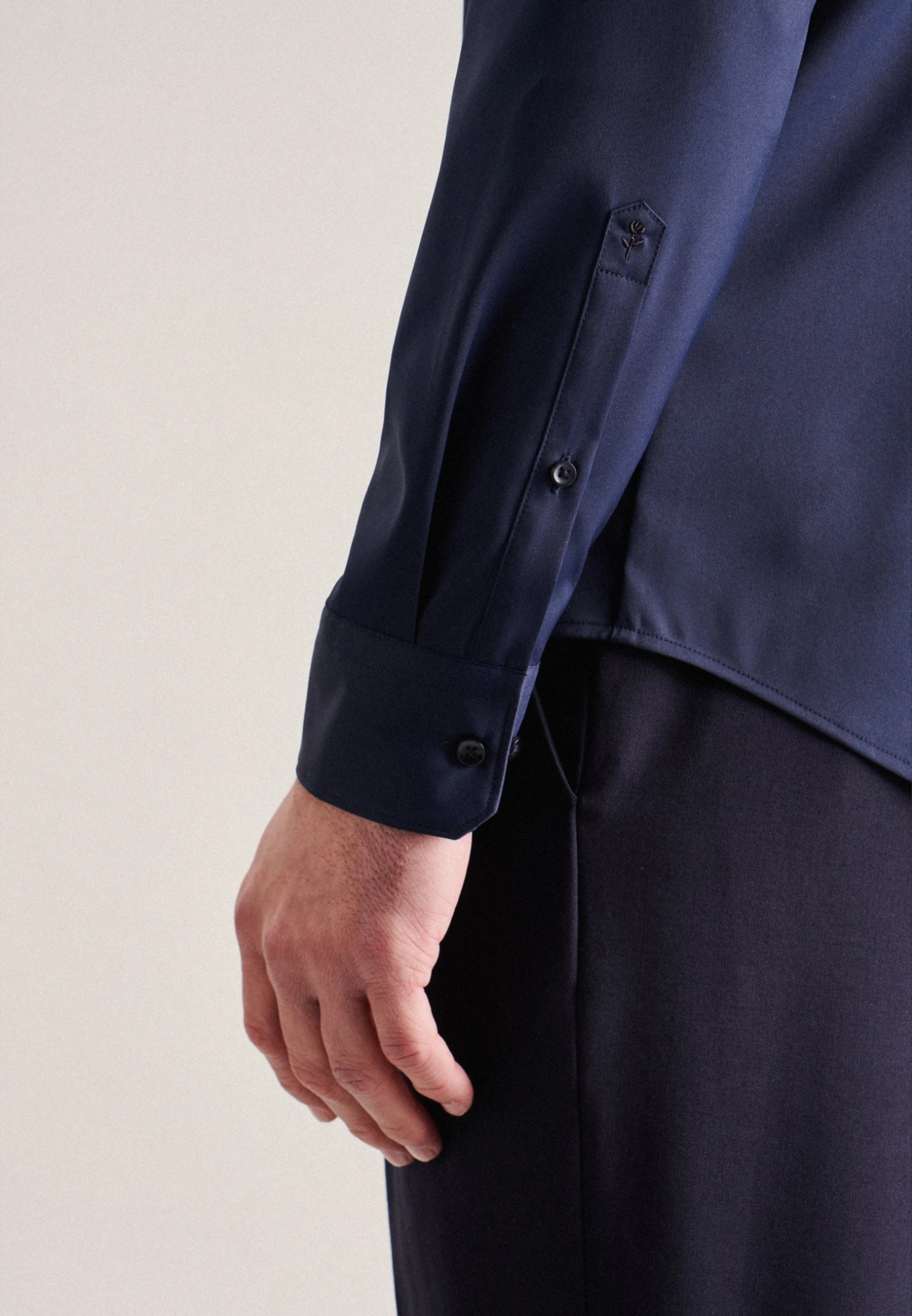 Seidensticker Performance - Overhemd - Dark Blue 5 Seidensticker Performance - Overhemd - Dark Blue - Afbeelding 3