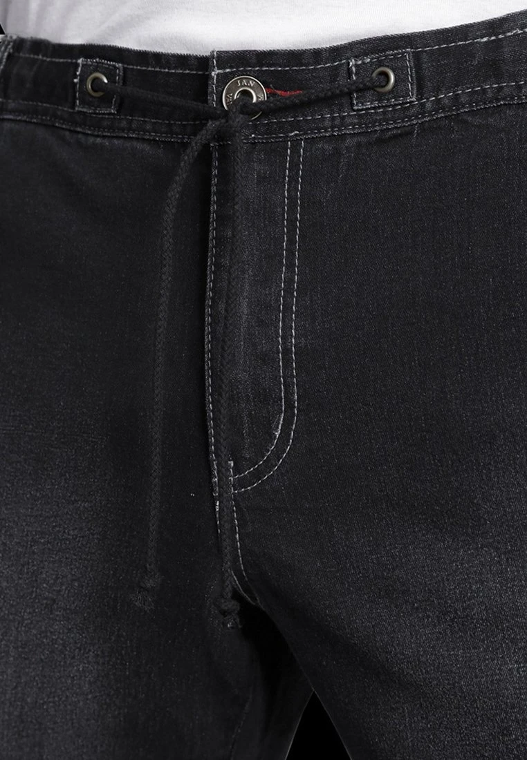 Vertti - Straight Leg Jeans - Black 5 Vertti - Straight Leg Jeans - Black - Afbeelding 3