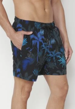 Koroshi Zwemshorts - Black/Blue/White -Jack and Jones Verkoopwinkel b45592b21e2342b19d2a2df71c48901d