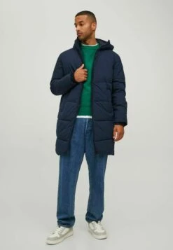 Jack & Jones Lange- Winterjas - Navy Blazer -Jack and Jones Verkoopwinkel b486d2c40e3a4be7bf2d19de1a783658
