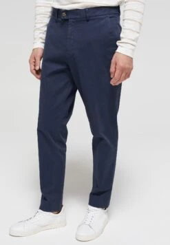WE FASHION Slim Fit - Broek - Blue