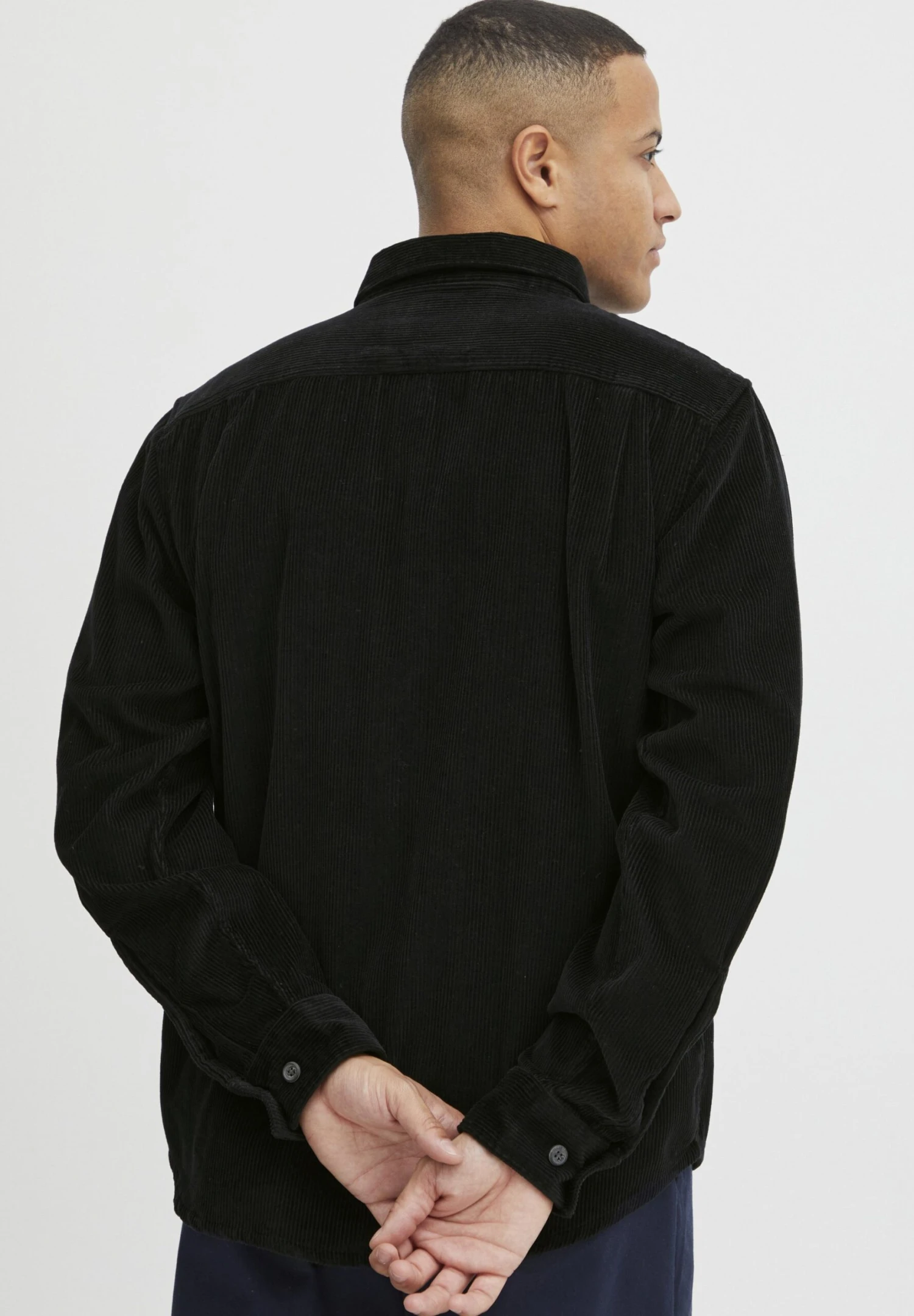 Solid Overhemd - True Black 5 Solid Overhemd - True Black - Afbeelding 3