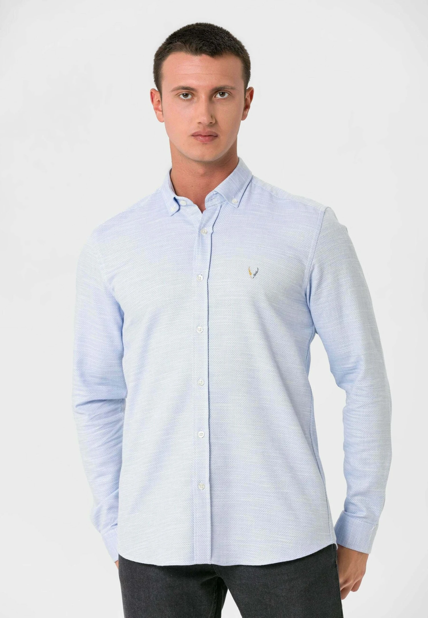 Oxford- Overhemd - White Blue 11 Oxford- Overhemd - White Blue - Afbeelding 9