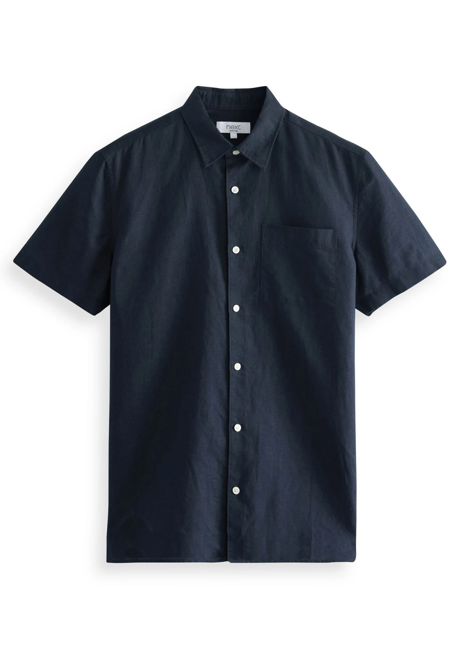 Next Short Sleeve - Overhemd - Navy 6 Next Short Sleeve - Overhemd - Navy - Afbeelding 4